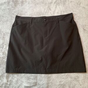Eddie Bauer Nylon Skort Activewear Performance Athletic Tennis Outdoor Golf